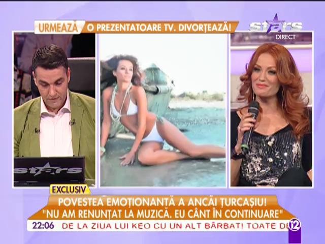 Anca Țurcașiu: &rdquo;Nu am renunțat la muzică, c&acirc;nt &icirc;n continuare&rdquo;