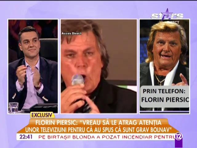 Florin Piersic: &rdquo;Sunt sănătos. Dacă eram bolnav, spuneam. Nu mai inventați povești!&rdquo;