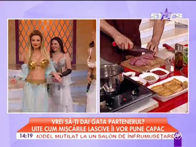 Vrei să-ţi dai gata partenerul cu mişcări lascive? Iată c&acirc;teva lecţii de dans oriental!
