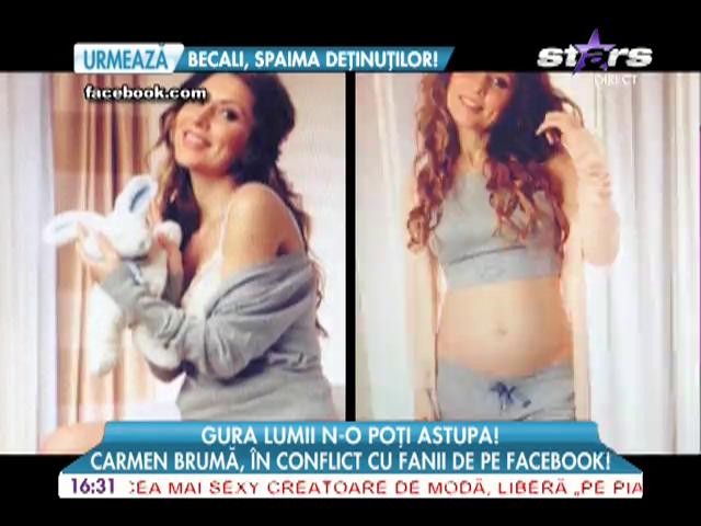 Carmen Brumă, &icirc;n conflict cu fanii de pe Facebook