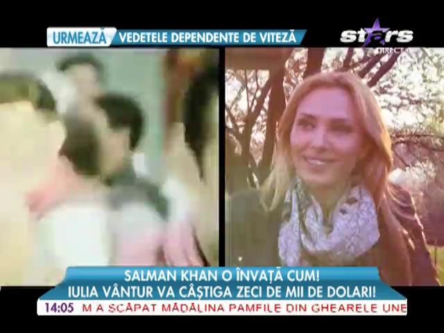 Iulia V&acirc;ntur, zeci de mii de dolari pentru show indian