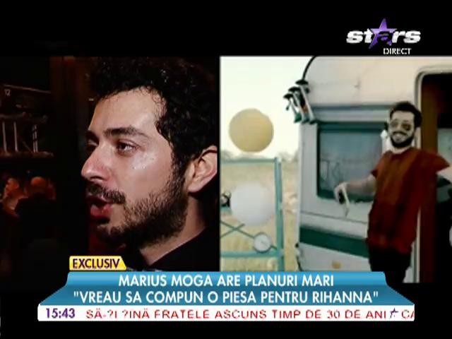 Marius Moga: &rdquo;Vreau să compun o piesă pentru Rihanna&rdquo;