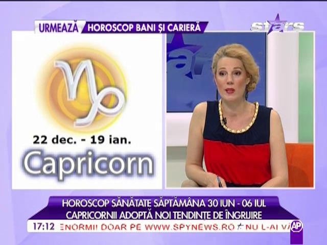 Horoscop pentru sănătate, săptămâna 30 iunie - 6 iulie