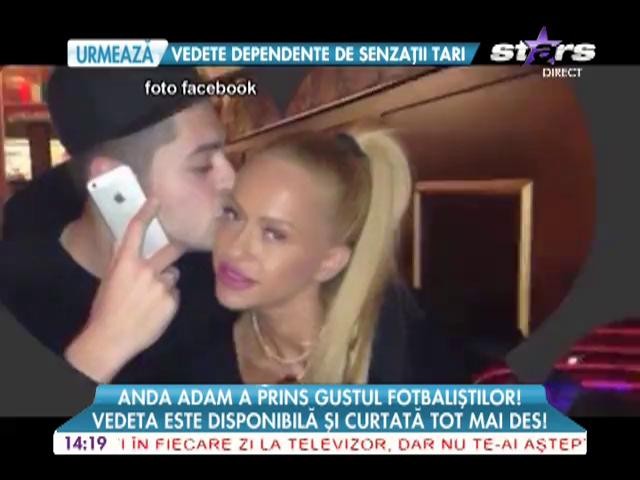Anda Adam, &icirc;n compania unui fost fotbalist