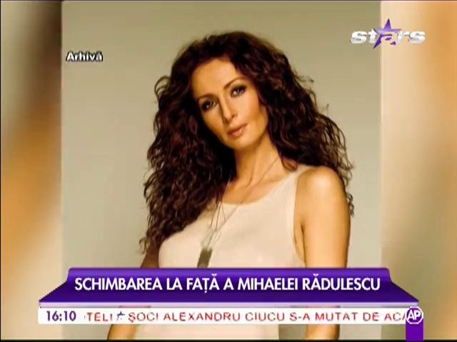 Schimbarea la față a Mihaelei Rădulescu