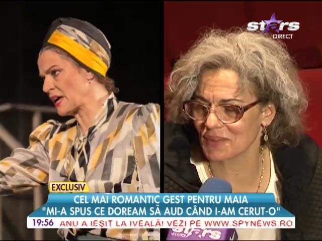 Maia Morgenstern: &rdquo;Eu i-am cerut soțului meu să mă ceară &icirc;n căsătorie&rdquo;