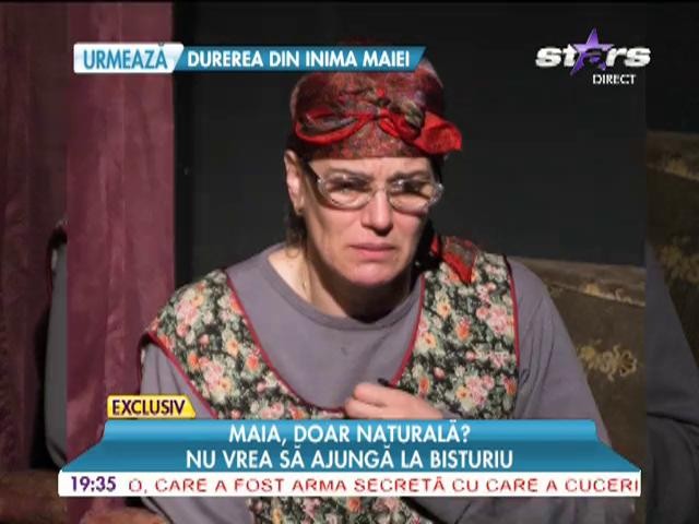 Maia Morgenstern, &icirc;mpotriva operațiilor estetice