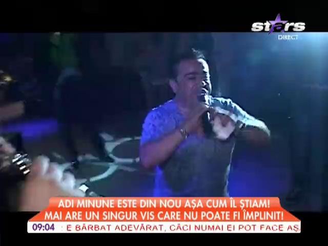 Adi Minune și-a revenit după scandalul cu fiica lui