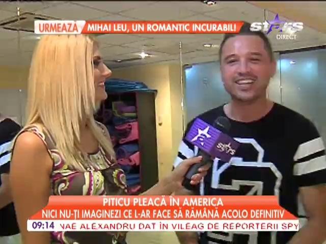 Piticu pleacă &icirc;n America