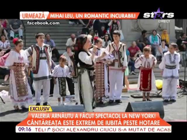 Valeria Arnăutu a făcut spectacol la New York