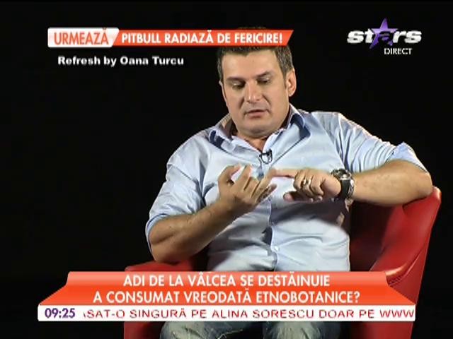 Adi de la V&acirc;lcea nu a apelat niciodată la prafuri interzise