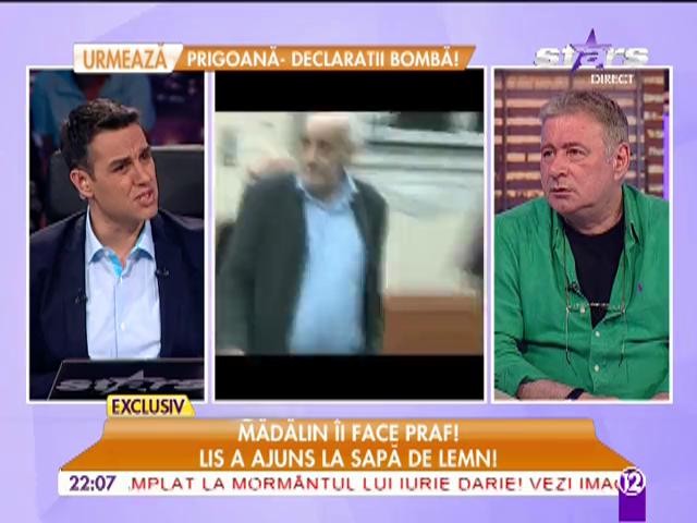 Viorel Lis a ajuns la sapă de lemn!