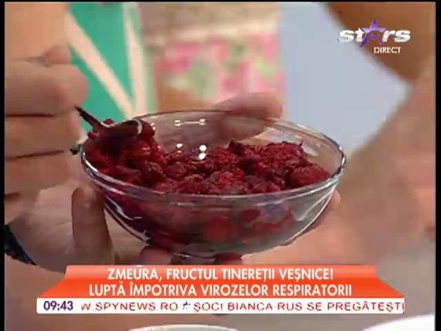 Zmeura, fructul tinereţii veşnice! Luptă &icirc;mpotriva virozelor respiratorii!