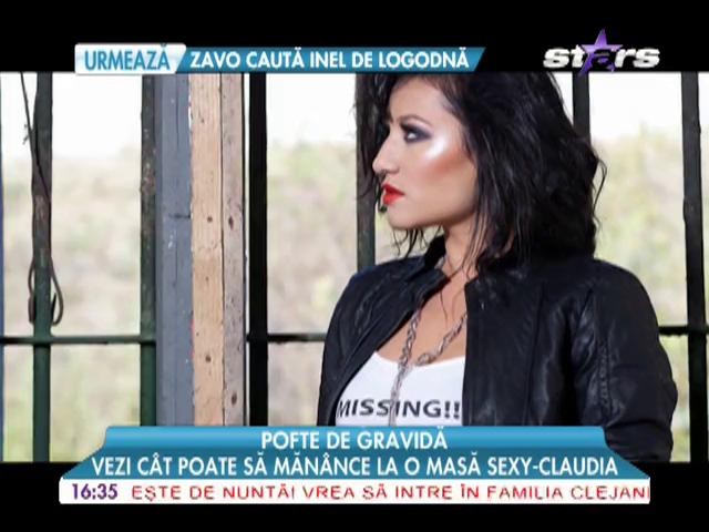 Claudia Pătrăşcanu are pofte de gravidă