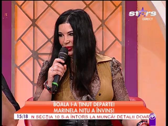 Marinela Niţu a &icirc;nvins boala