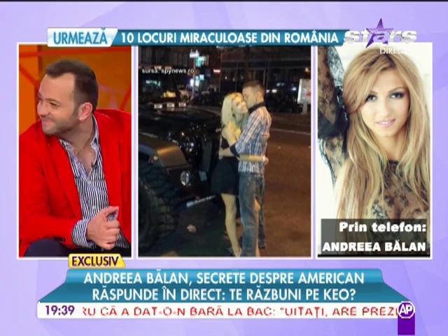 Andreea Bălan răspunde &icirc;n direct: Te răzbuni pe Keo?