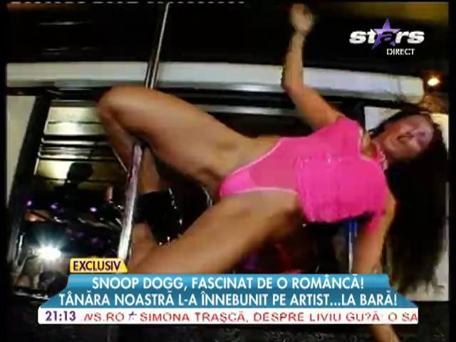 Snoop Dogg, fascinat de o rom&acirc;ncă! Fata l-a &icirc;nnebunit pe artist cu un dans la bară