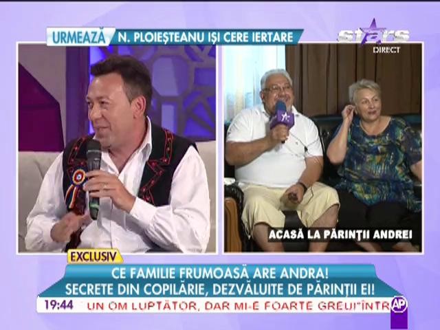 Mama Andrei: "C&acirc;nd pleacă la drum, Andra nu merge fără să o binecuv&acirc;ntez cu semnul crucii!"