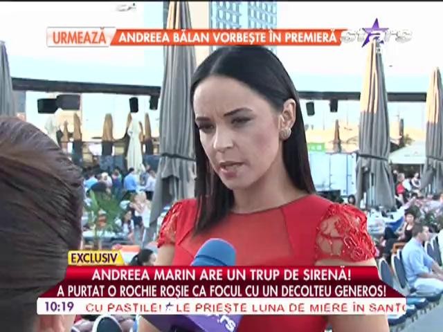 Andreea Marin are un trup de sirenă