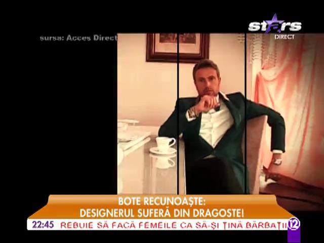 Cătălin Botezatu recunoaște: suferă din dragoste!