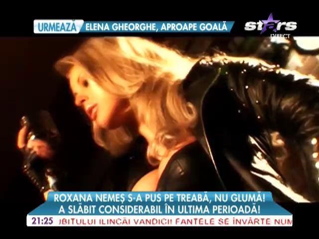 Roxana Nemeş a slăbit considerabil &icirc;n ultima vreme