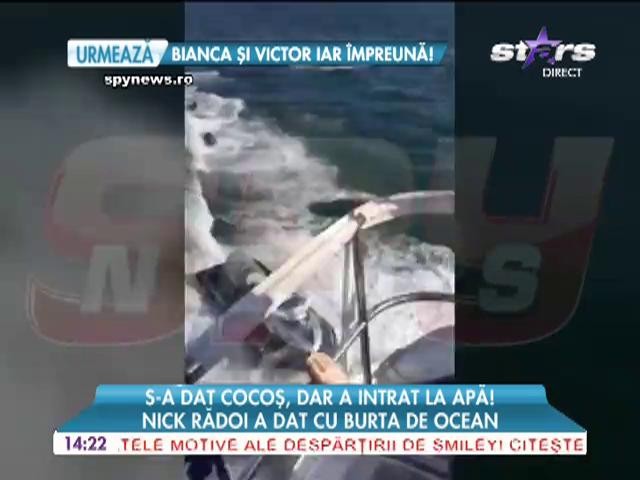 Nick Rădoi a avut parte de un accident de tot r&acirc;sul!