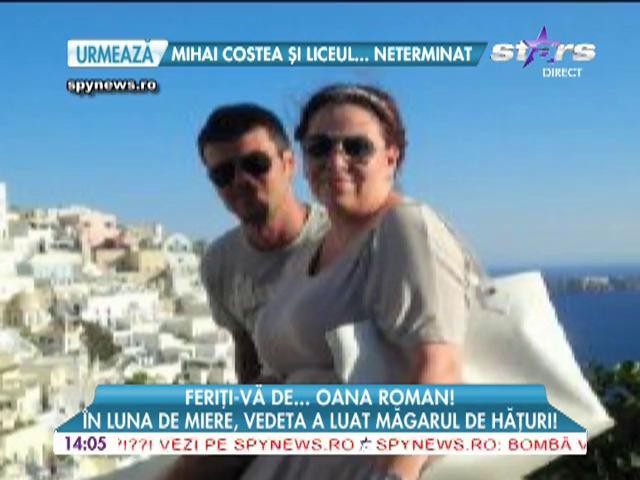 Oana Roman a luat măgarul de hățuri!