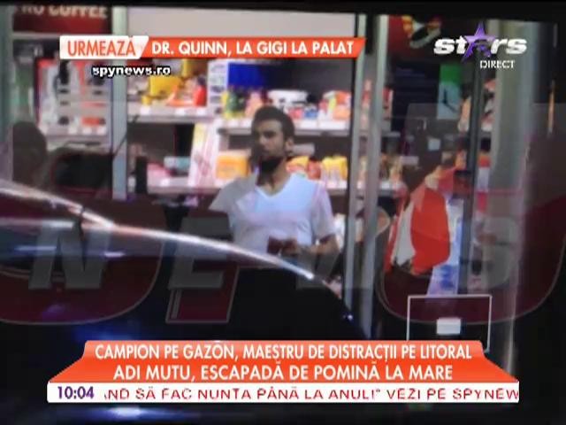 Adi Mutu, escapadă de pomină la mare