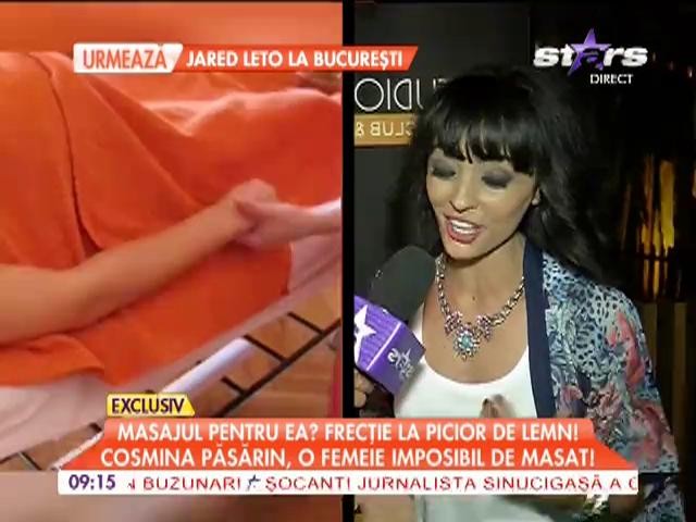 Cosmina Păsărin, o femeie imposibil de masat
