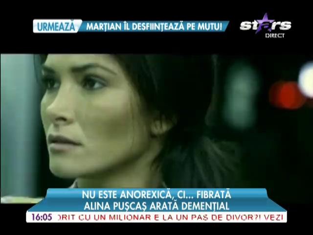 Alina Puşcaş arată demenţial
