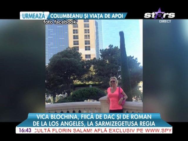 Vica Blochina &icirc;şi va petrece vacanţa de vară &icirc;n Rom&acirc;nia