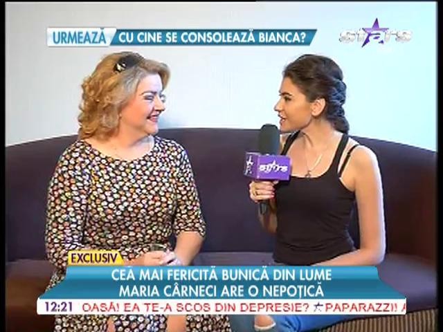 Maria C&acirc;rneci are o nepoţică