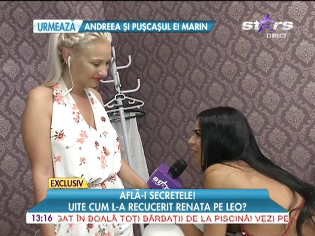 Cum &icirc;l cucereşte Renata pe Leo de la Strehaia