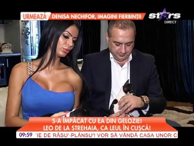 Leo de la Strehaia: "Eu şi Renata suntem făcuţi unul pentru celălalt!"