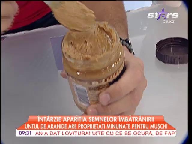 Untul de arahide &icirc;nt&acirc;rzie apariţia semnelor de &icirc;mbătr&acirc;nire