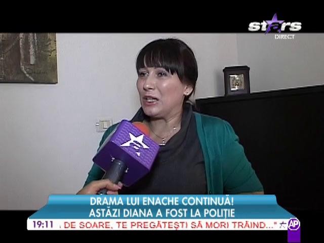 Diana Enache, audiată timp de patru ore la poliţie