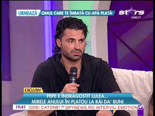 Pepe, mirele anului, &icirc;n platou la Răi da buni