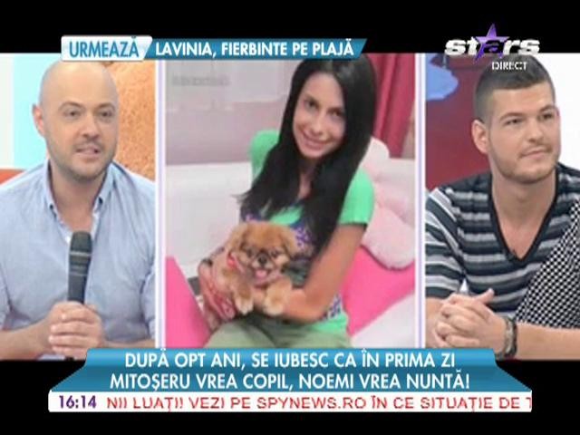 Mitoşeru vrea copil, Noemi vrea nuntă
