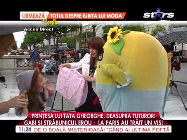 Gabriela şi Tata Gheorghe, excursie la Disneyland