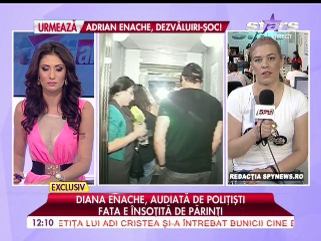 Diana Enache, audiată de poliţişti!