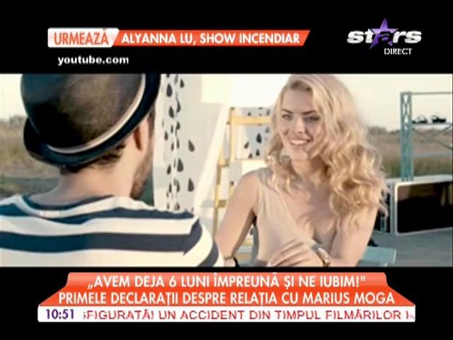 Iubita lui Marius Moga, primele declaraţii: "Avem deja 6 luni &icirc;mpreună şi ne iubim!"