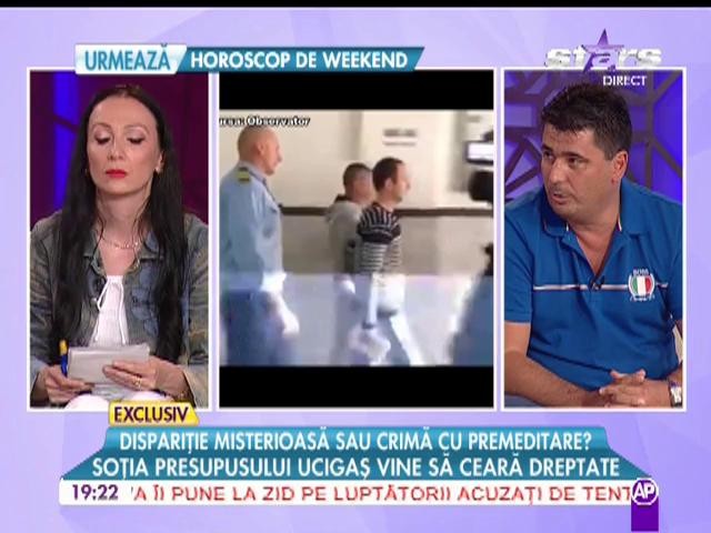 Soţia presupusului ucigaş al lui Abel Apostol cere dreptate