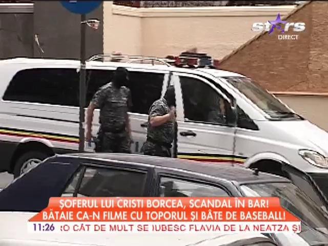 Şoferul lui Cristi Borcea, bătaie ca-n filme cu toporul şi b&acirc;te de baseball