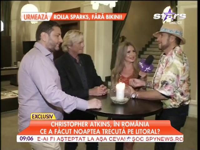 Christopher Atkins, actorul din filmul "Laguna Albastră",  &icirc;n Rom&acirc;nia