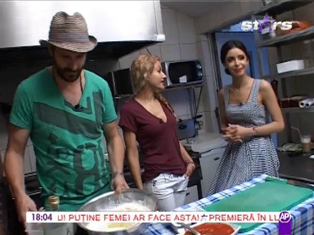 Ana Maria Ferenţ a gătit "pizza siciliană"