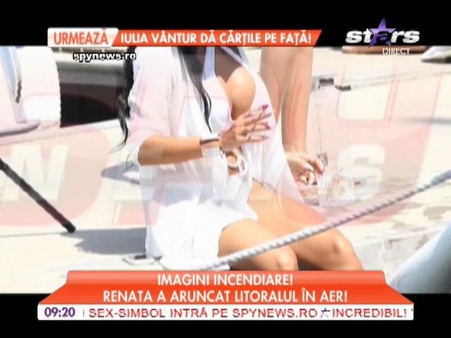 Renata a &icirc;ncins atmosfera la malul mării