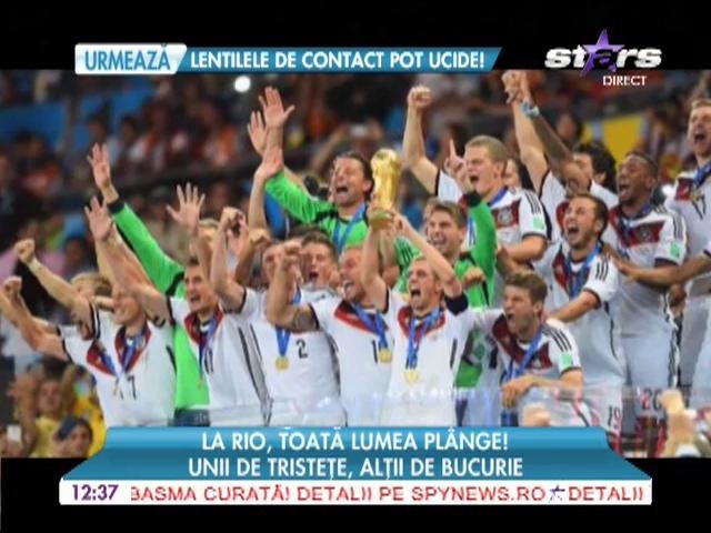 Germania a c&acirc;ştigat Campionatul Mondial de Fotbal