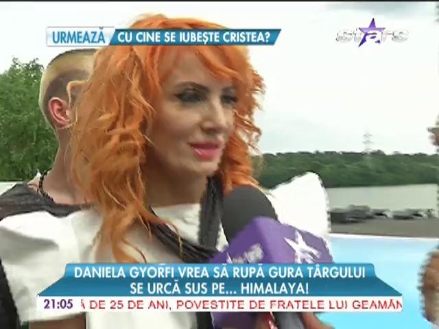 Daniela Gyorfi, pregătiri pentru noul videoclip