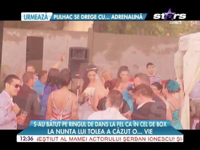 S-au luat la bătaie la nunta lui Tolea Ciumac