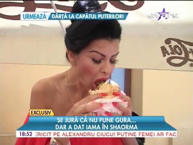 Consuela di Monaco a dat iama &icirc;n shaorma